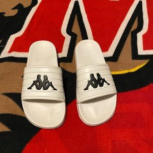 White Kappa Slides